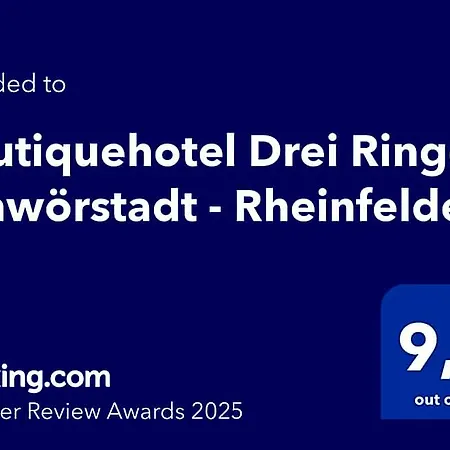 Hotell Boutiquehotel Drei Ringe - Rheinfelden *